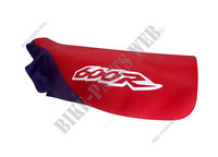 Red seat cover Honda XR600R 1996